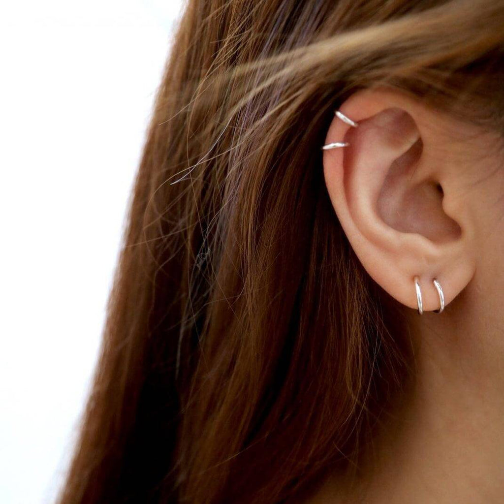 Mini Endless Hoop Earrings - Trendolla Jewelry