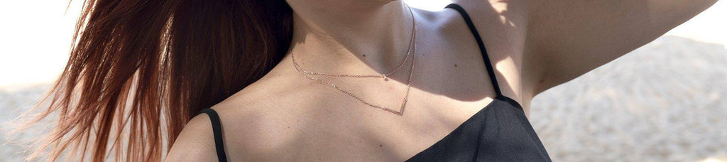 Rose Gold Necklace - Trendolla Jewelry