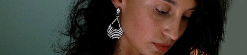 Silver Earrings - Trendolla Jewelry
